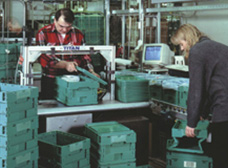 可折疊物流箱企業(yè)現(xiàn)場(chǎng)使用場(chǎng)景